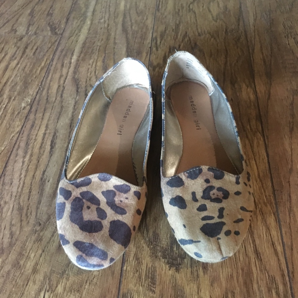 Madden Girl Leopard Flats